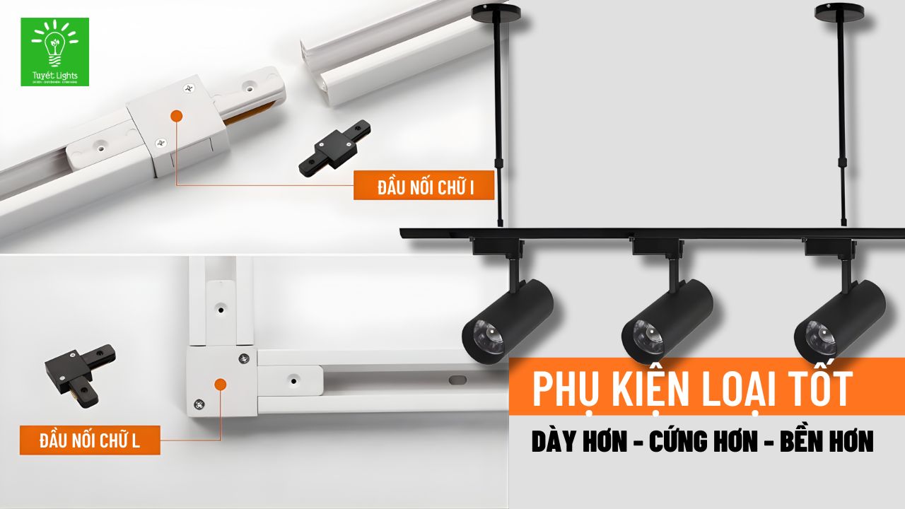 PHỤ KIỆN ĐÈN RỌI RAY LOẠI TỐT – NỀN TẢNG CHO HỆ CHIẾU SÁNG CHUYÊN NGHIỆP